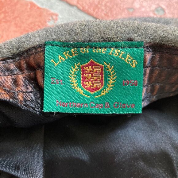 Wool/cashmere grey flatcap/newsboy style hat. Irish staple - M - Picture 5 of 11